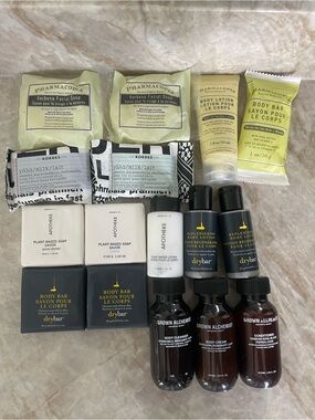 BRAND NEW DESIGNER SOAPS AND LOTIONS AND MORE! TRAVEL SIZE!